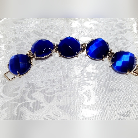 Kendra Scott Cassie Cobalt Catseye - Picture 2 of 16